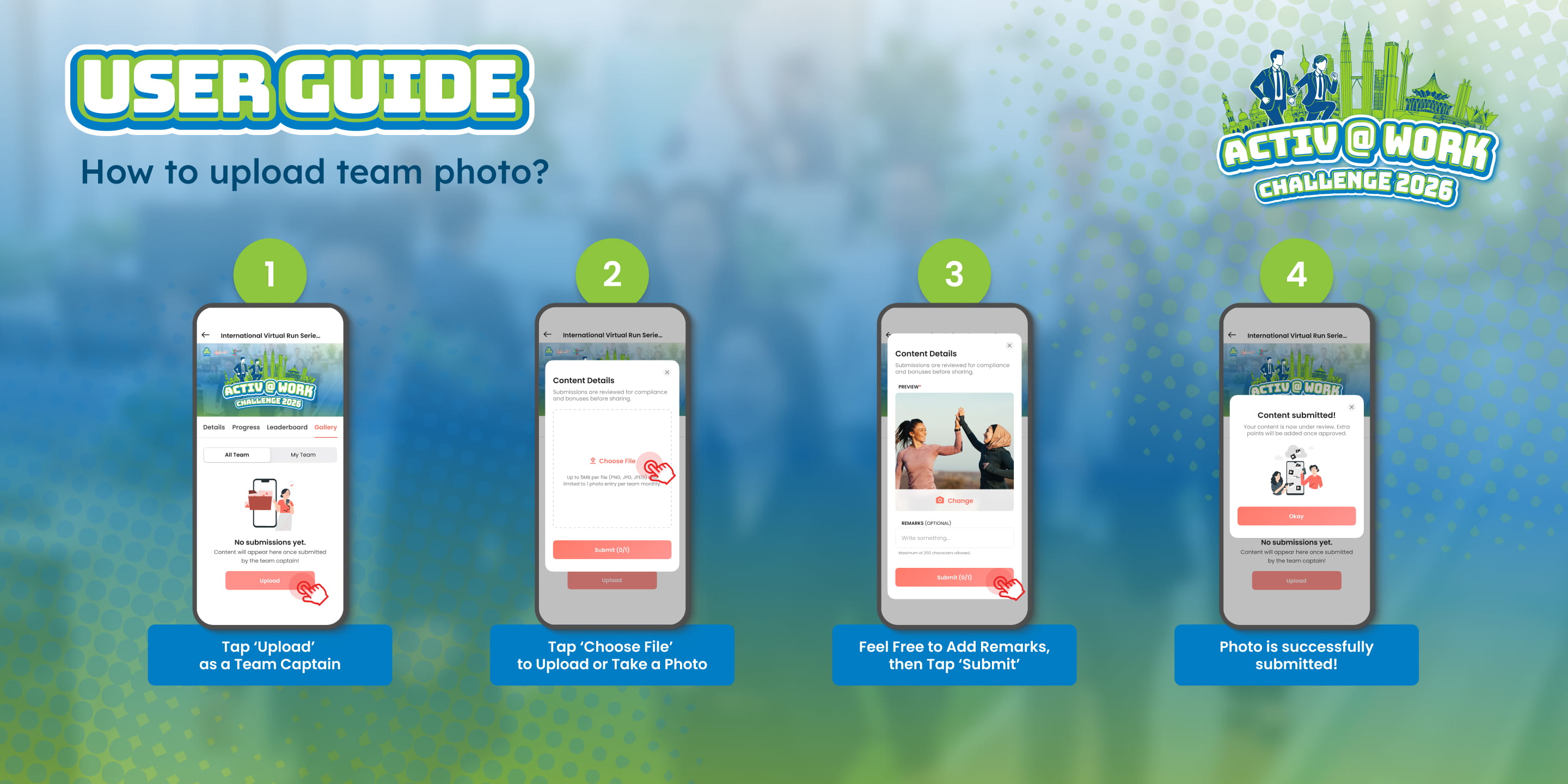 How to upload bonus photo